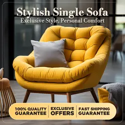 E-commerce Hero Image Furniture Style Single Sofa
