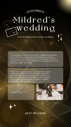 Personal sharing anniversary Festival card