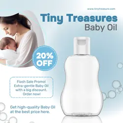 Baby Care , Baby Oil promotion feed instagram