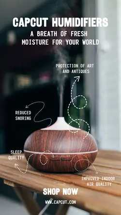 Home Appliance Humidifiers Product Display Instagram Story