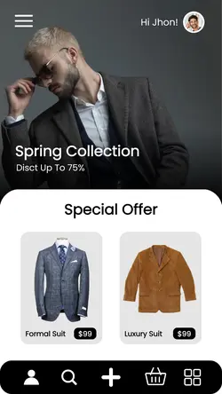 2024hot Formal Man Fashion Home App