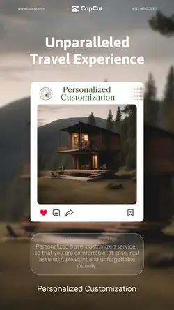 Services Customized travel Effect displayMinimalist