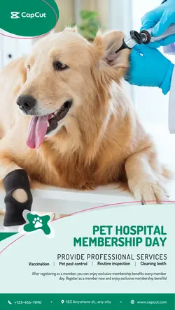 Pet Membership Day Show Minimalist 