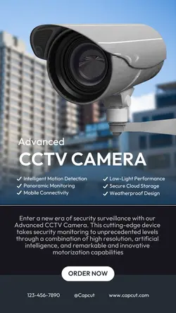 Electronics CCTV Camera Instagram Story