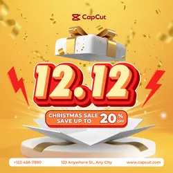12.12 Christmas Sale Template