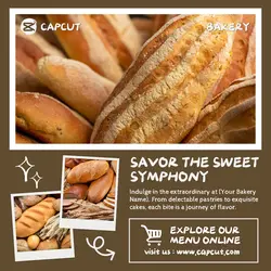 Food Bakery Display Instagram Post