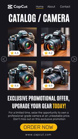Camera Promotion Instagram Story