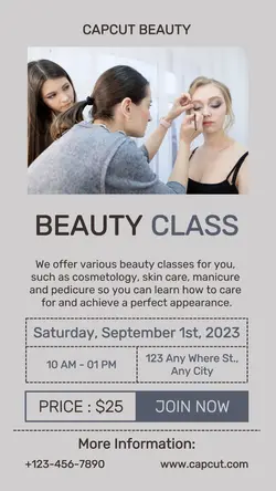 BEAUTY AND PERSONAL CARE PROMOTION INSTAGRAM STORY