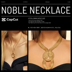 Jewelry Necklace Display Minimalist Style