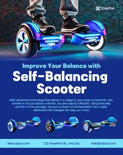 Electronic Self-Balancing Scooter Instagram