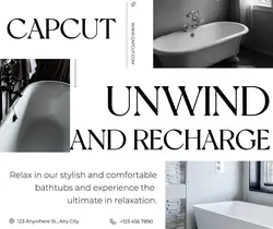  Household&Bathtub Branding Minimalist