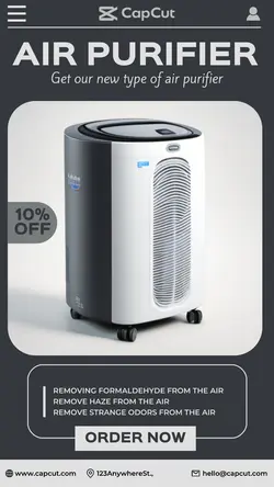 Electronic Air purifier Sale Promotion