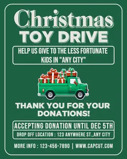 Christmas Toy Driver Instagram Post