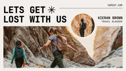 Non-marketing Travel Blogger Facebook Cover