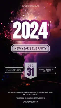 New Year's Eve Party Poster