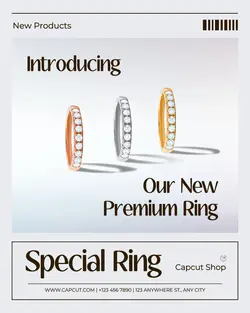 New Ring Jewel Promotion Instagram Post