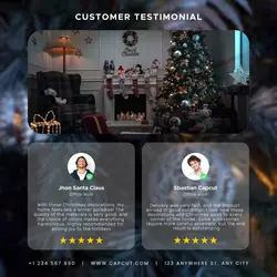 Customer Feedback Christmas Product Instagram Post