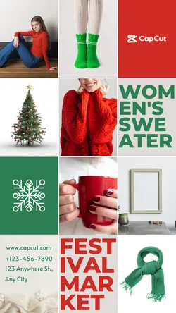 Christmas Apparel Publicity Simple