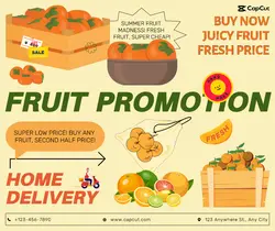 Services Event promotion fruit weak marketing