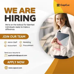 Instagram Post - We are Hiring
