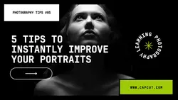 Youtube Thumbnail Portrait Photography Tips