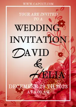 Weding Invation