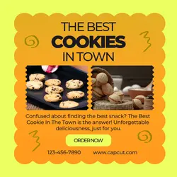The Best Cookie in Town Instagram Post