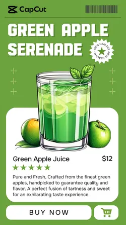 Green Apple Serenade Instagram Story