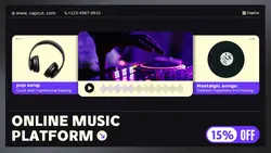 entertainment online music Promotion trend