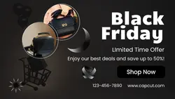 Black Friday Limited Time Offer Twitter Post