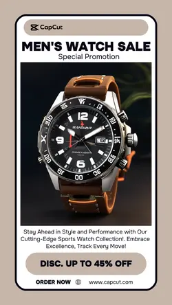 Watch Sport Promotion TikTok Story