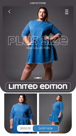 PLUS SIZE INSTAGRAM STORY