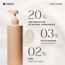 Personal care Hand cream Function Minimalist