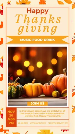 Happy Thanksgiving Celebration