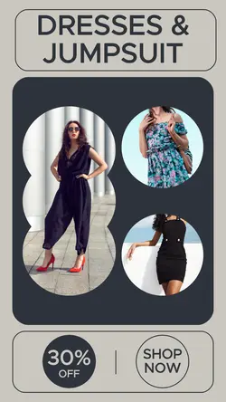 Dress & Jumpsuit Fashion Product Instagram Story