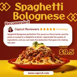 food and beverage spaghetti bolognese product review