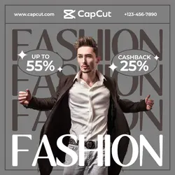 Man Fashion Sale Promotion Instagram Post