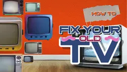 How To Fix Your Old TV Vlog Youtube Thumbnail