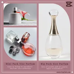 Parfume Product Display Instagram Post Soft Pink