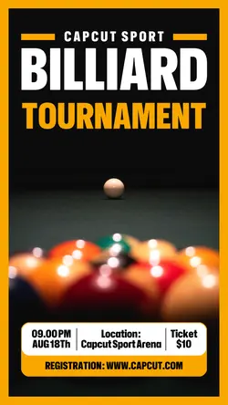 Other Industries Billiard Sport Instagram Story