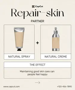 Beauty&Personal care Face wash Display Minimalist