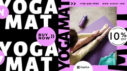 Workout & Fitness Yoga Mat  promotion business