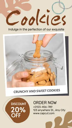 Cookies Sweet Simple  Instagram Story