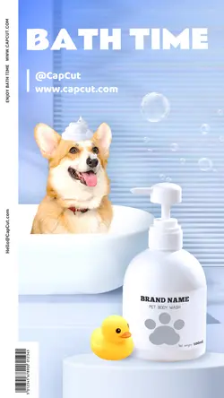 Pet Supplies Dog Shower Gel Product Introduction