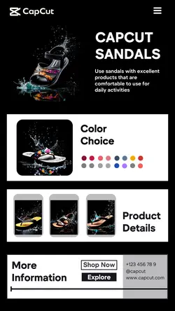 Sandals Promotion Instagram Story