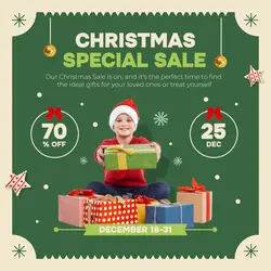 Christmas Promotional Banner