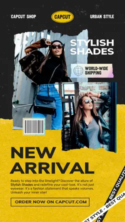 Fashion Urban New Arrival Instagram Story
