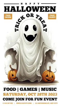 Halloween Trick Or Treat Instagram Story