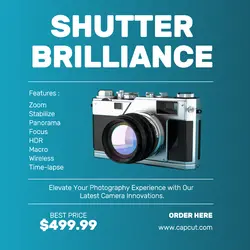 Camera Promotion Instagram Post