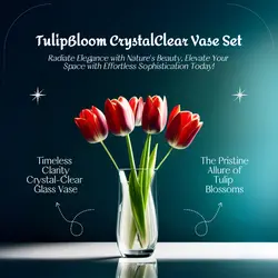 E-commerce Household Flower Vase Set Product Callout